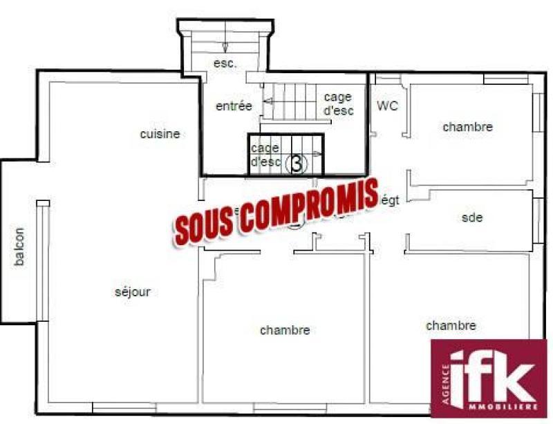 Appartement - 93 m² - 4 pièces