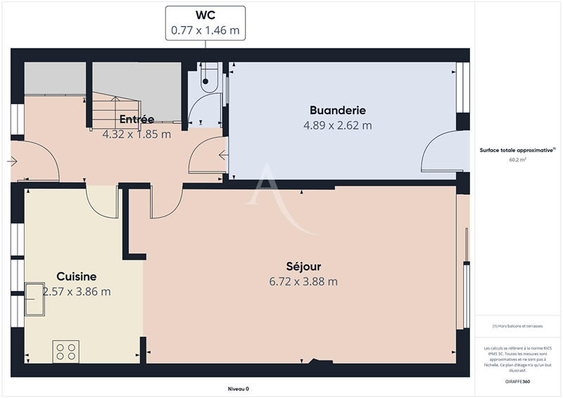 Maison - 104 m² - 5 pièces