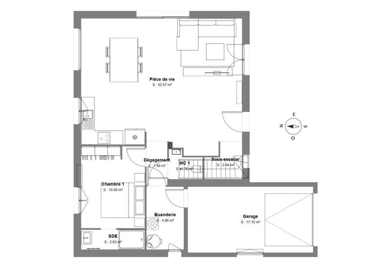 Maison - 114 m² - 5 pièces