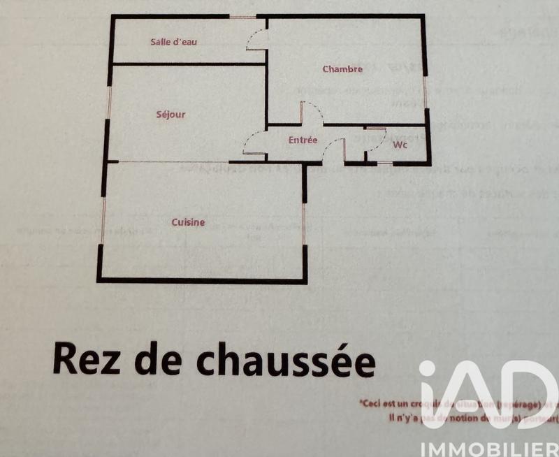 Maison - 38 m² - 2 pièces