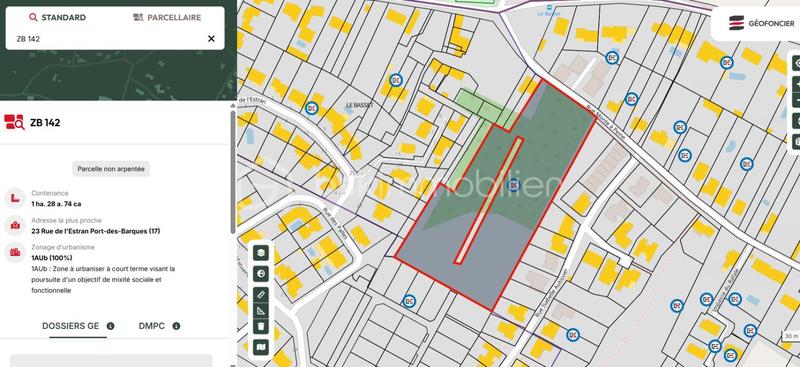 Terrain - 12 874 m²