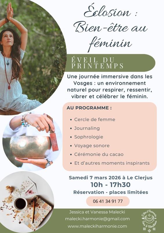Eclosion: Bien-être au féminin