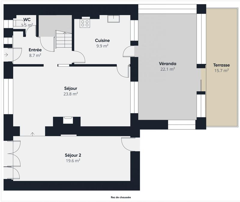 Maison - 103 m² - 5 pièces