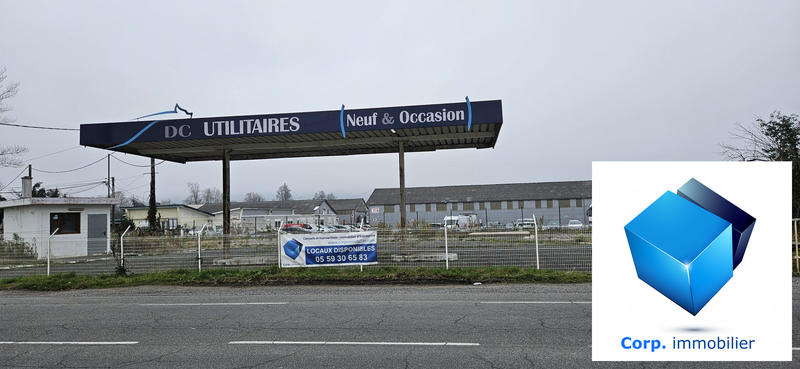 Terrain commercial - 1 192 m²