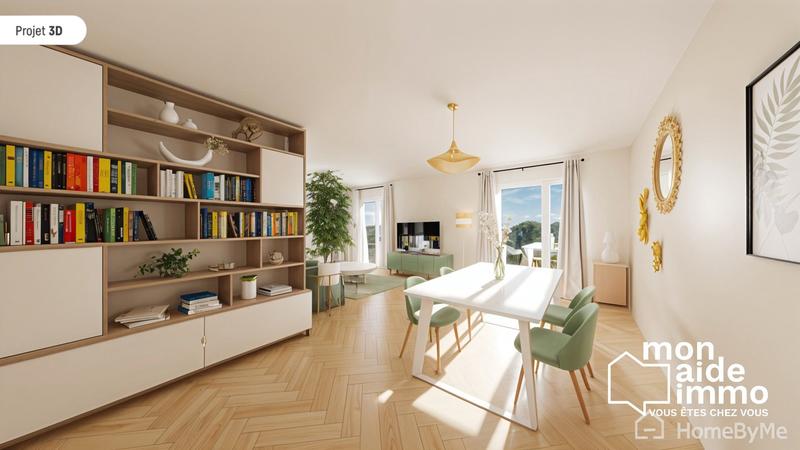 Appartement - 82 m² - 4 pièces