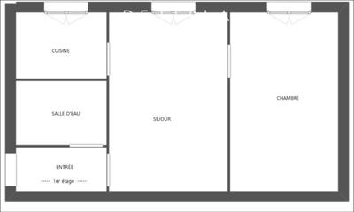 Appartement - 35 m² - 2 pièces