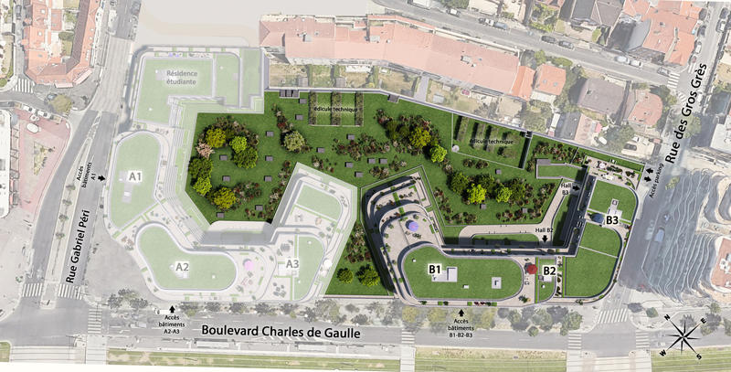 Appartement - 42 m² - 2 pièces