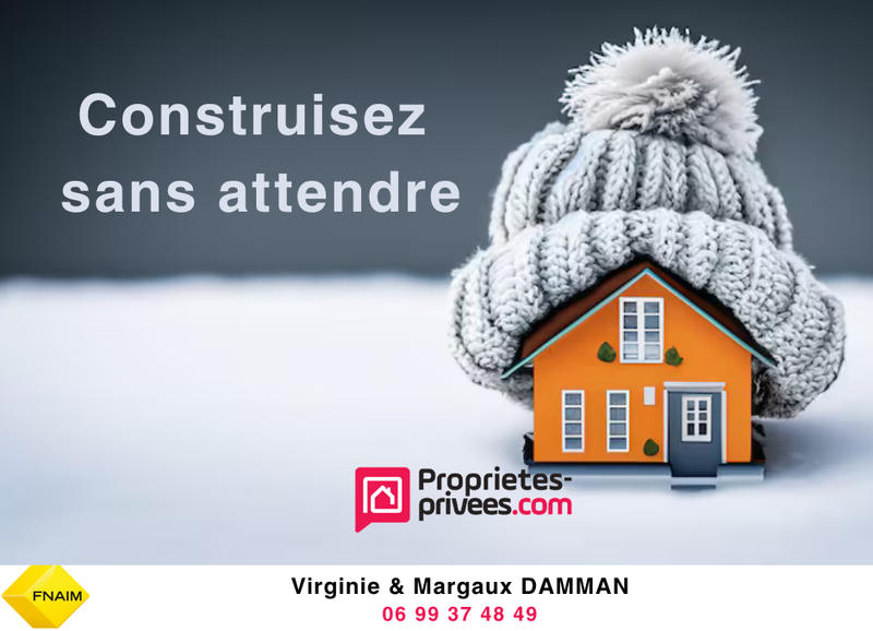 Terrain constructible - 979 m²