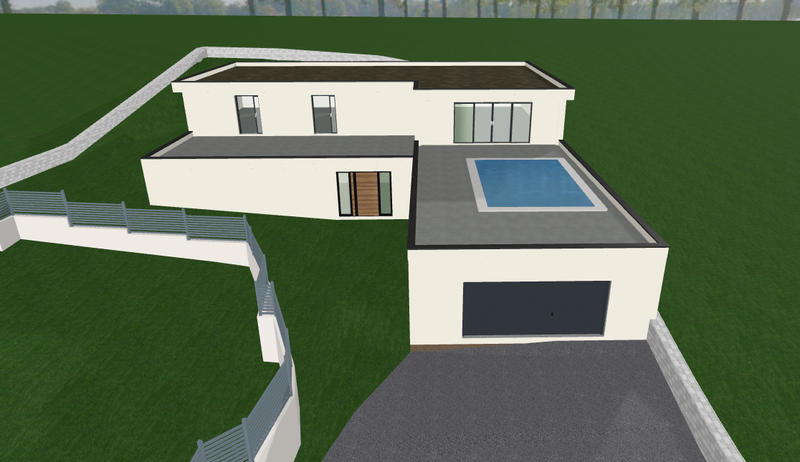 Terrain constructible - 990 m²