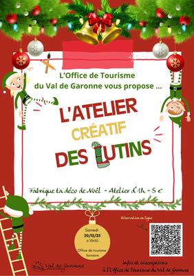 Les ateliers des petits lutins - Fabrique ta déco de Noël !
