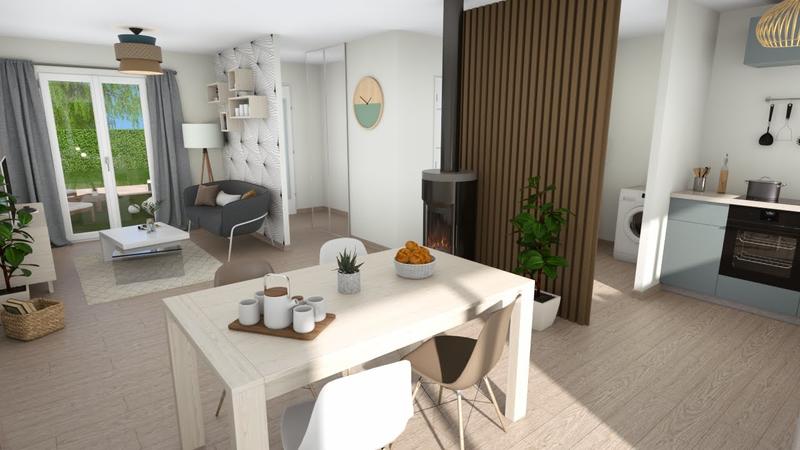 Maison - 92 m² - 4 pièces