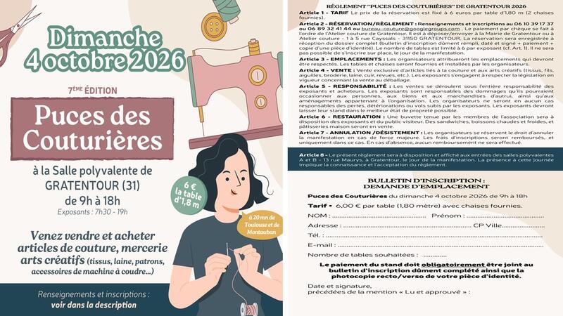 Puces des couturières