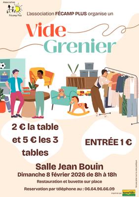 Vide grenier de l'association fécamp plus