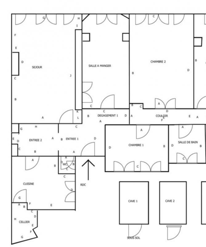 Appartement - 130 m² - 4 pièces