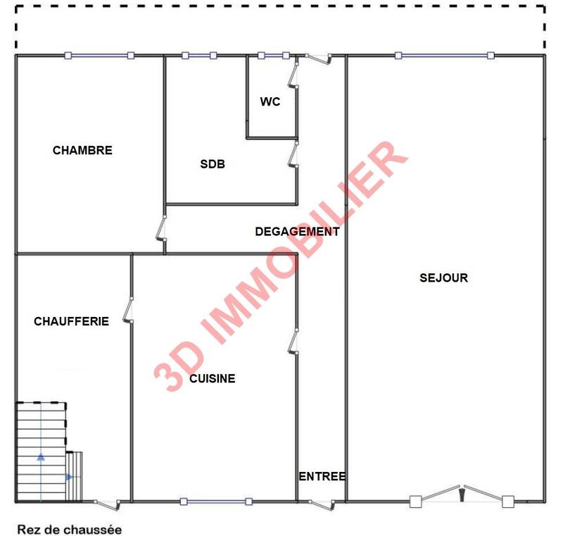 Maison - 90 m² - 4 pièces