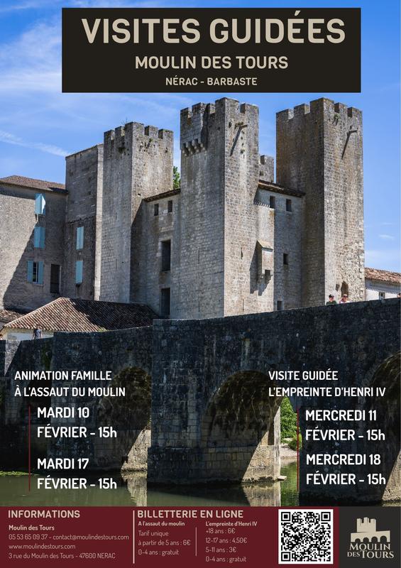 Visite guidée du Moulin des Tours : l'empreinte d'Henri IV