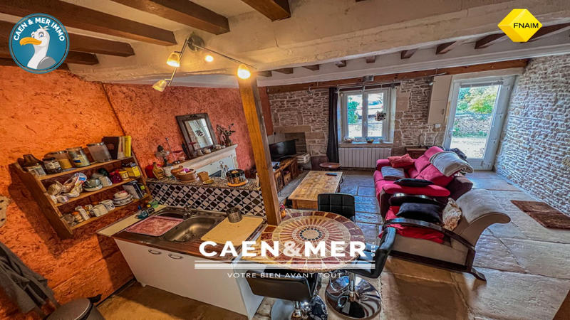 Maison en pierre - 56 m² - 3 pièces