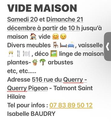 Vide maison