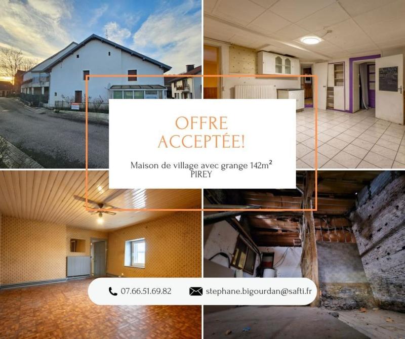 Maison de village - 142 m² - 6 pièces