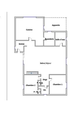 Maison - 110 m² - 5 pièces