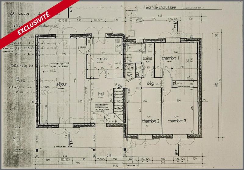 Maison traditionnelle - 154 m² - 7 pièces