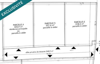 Terrain - 325 m²