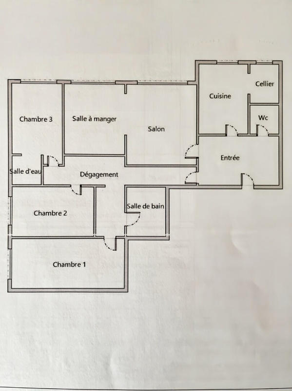 Appartement - 107 m² - 5 pièces