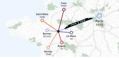 Appartement - 53 m² - 2 pièces