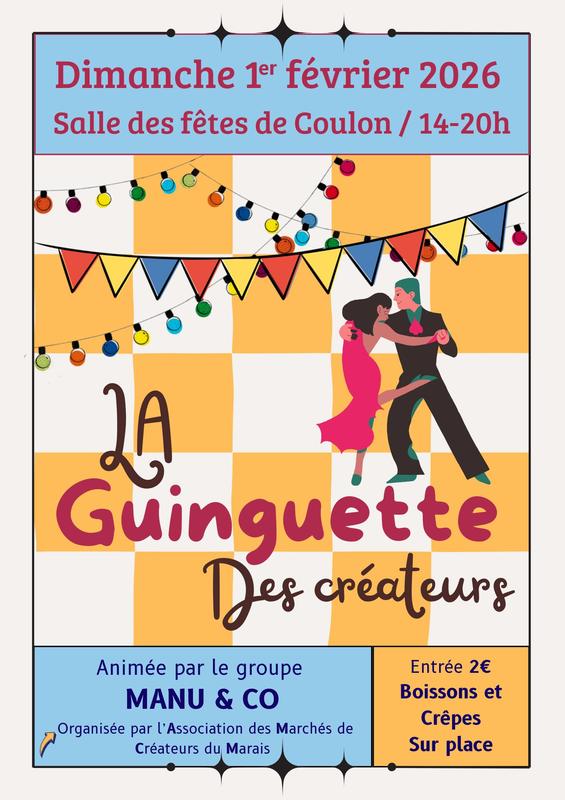 La guinguette des créateurs à Coulon