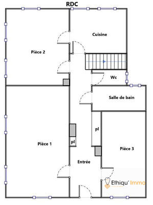 Maison - 181 m² - 9 pièces