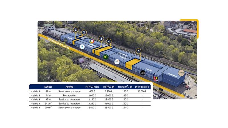 Local commercial - 200 m²