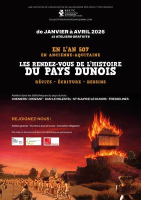 Ateliers  dans les bibliothèques du Pays Dunois