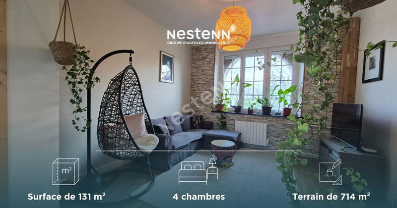 Maison - 131 m² - 7 pièces