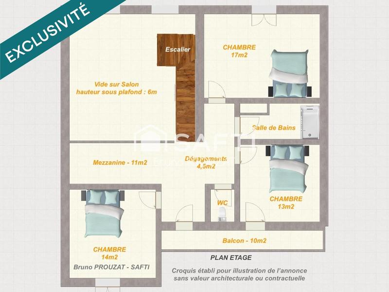 Maison - 158 m² - 6 pièces