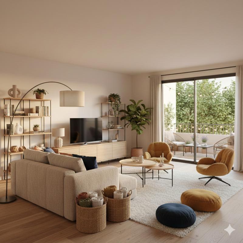 Appartement - 47 m² - 3 pièces