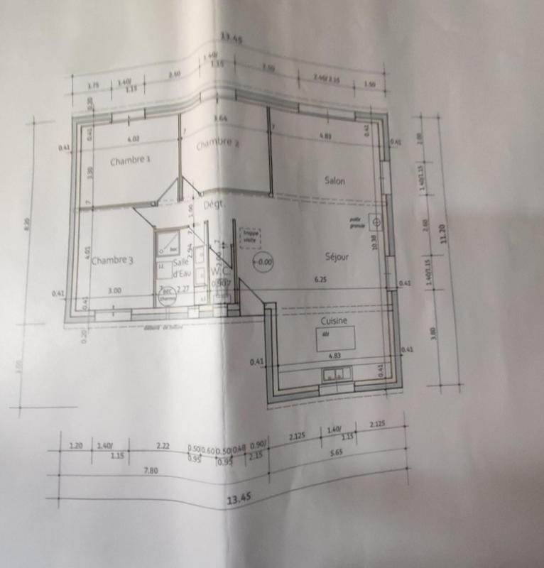 Maison - 108 m² - 4 pièces