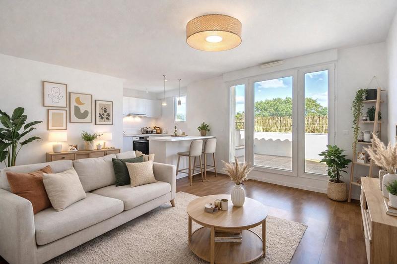 Appartement - 70 m² - 3 pièces