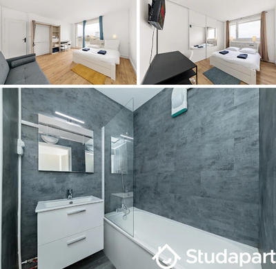 Chambre - 10 m² - 1 pièce