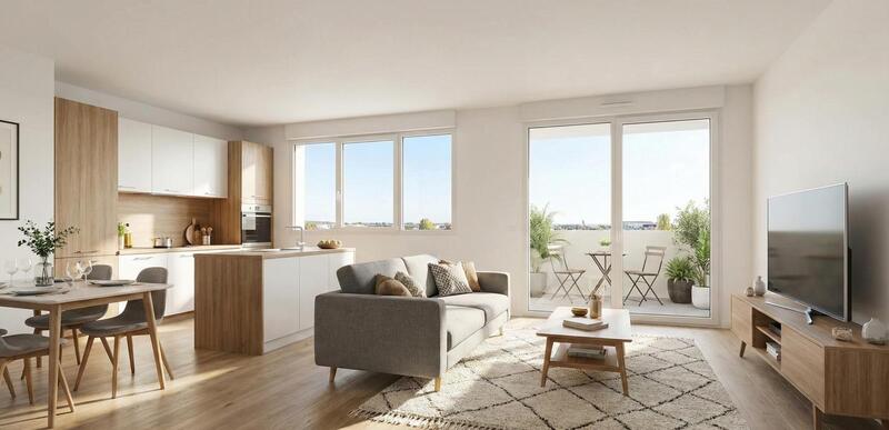 Appartement - 47 m² - 2 pièces