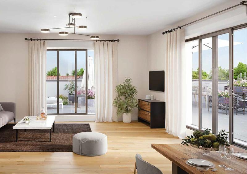 Appartement - 80 m² - 3 pièces