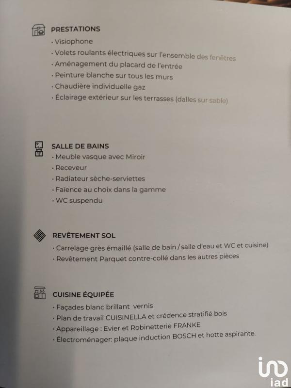 Appartement - 35 m² - 1 pièce