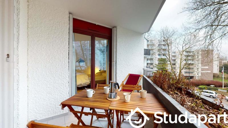 Chambre - 9 m² - 1 pièce