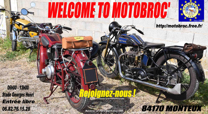 Motobroc Evénement à Monteux 84