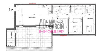 Appartement - 88 m² - 4 pièces