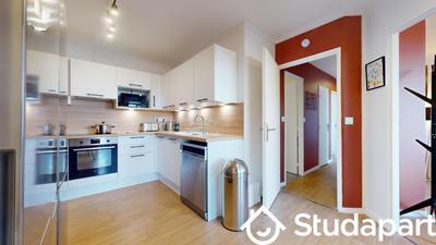 Chambre - 9 m² - 1 pièce