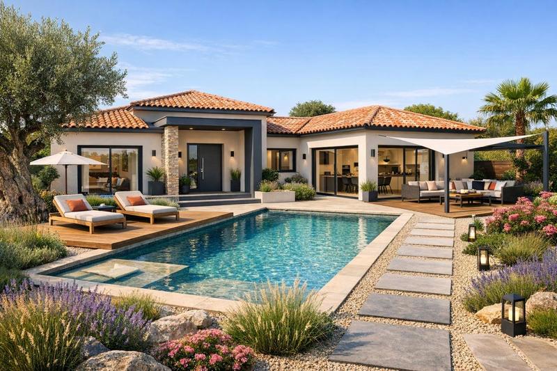 Maison - 100 m² - 5 pièces