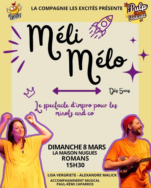 Méli Mélo - le spectacle d'impro pour les Minots and co