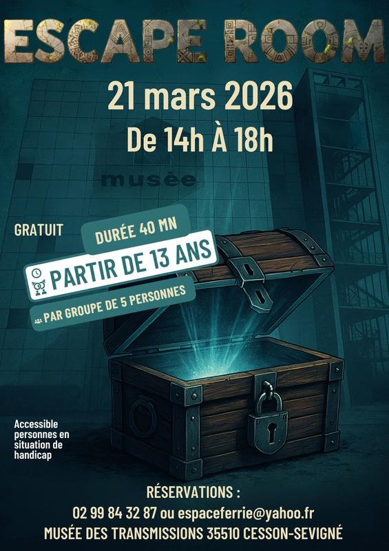 Escape room au musée des Transmissions