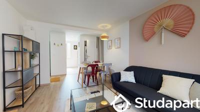 Chambre - 11 m² - 1 pièce