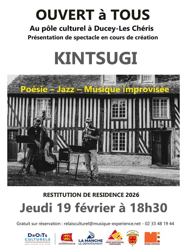 Concert "Kintsugi" - Poésie – Jazz – Musique improvisée